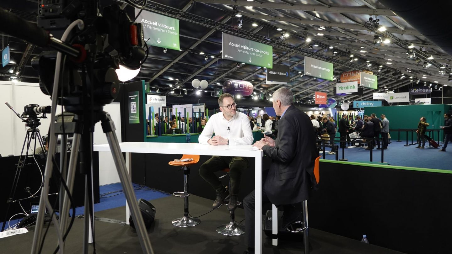 Interview d’Olivier Raugel au salon IT Partners